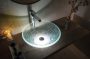 Sapho Alátét mosdó és mosdótartó pult közé LED világítással 1,2 W, WP94051LED