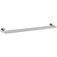 Bemeta Stella 2 ágú fali törölközőtartó 654x122 mm, króm kivitelben.
