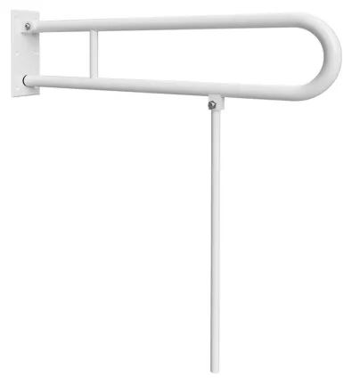 Bemeta Help felhajtható kapaszkodó 83 cm, U-típus támasztékkal, fehér XH523W