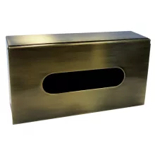 Bemeta Retro réz zsebkendő tartó 250x130x75 mm, bronz kivitelben