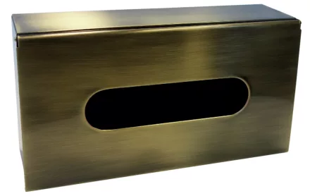 Bemeta Retro réz zsebkendő tartó 250x130x75 mm, bronz kivitelben