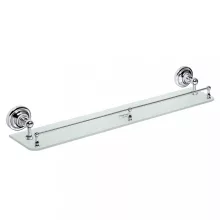 Bemeta Retro fali üvegpolc 600 mm, króm 144302262