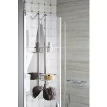 Bemeta Cytro függesztett dupla polc zuhanyzóba 170x70x260 mm, króm kivitelben
