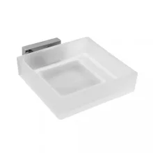   Bemeta Plaza fali szappantartó 100x45x130 mm, króm (118108022) XJ803