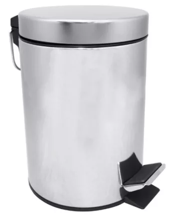 Bemeta Hotel pedálos szemetes polírozott/inox XP013