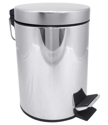 Bemeta Hotel Pedálos szemetes 3 l, inox/polírozott (104315022) XP028