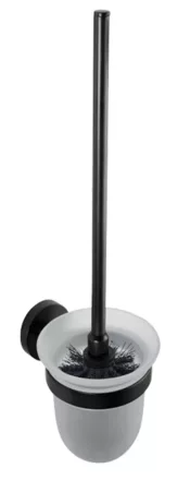 Bemeta Dark fali WC-kefe tartó fekete kivitelben