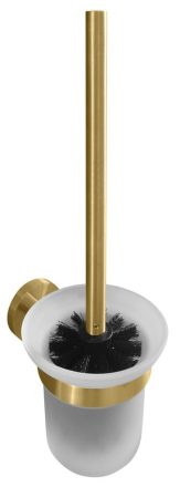 EGYEDI ÁR Bemeta Sablo fali WC kefetartó 95x360x140 mm, matt arany XR303GB