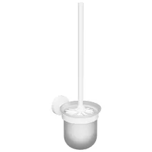   Bemeta White falra szerelhető WC kefe szett, fehér (104113014) XR303W