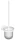 Bemeta White falra szerelhető WC kefe szett, fehér (104113014) XR303W
