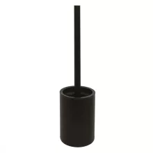 Bemeta Dark álló WC kefetartó, fekete XR306B