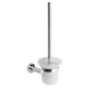 Sapho X-Round fali WC kefe tartó 148x384x121 mm, króm XR323
