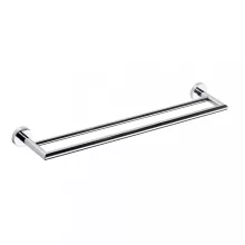   Bemeta Omega dupla törölközőtartó 655x55x121 mm, króm 104204052