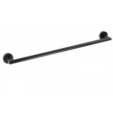 Bemeta Dark Törölközőtartó 505x55x65 mm fekete XR402B