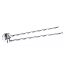   Bemeta Omega dupla törölközőtartó 55x55x420 mm, króm 104204191