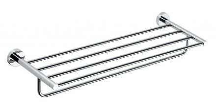 Bemeta Omega törölközőtartó polc 655x110x200 mm, króm 104105072