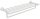 Bemeta White törölközőtartó polc 550x120x265 mm, fehér 104219074 (XR421W)