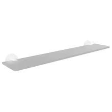   Bemeta White fali üvegpolc 600x55x130 mm, fehér 104102044 (XR609W)
