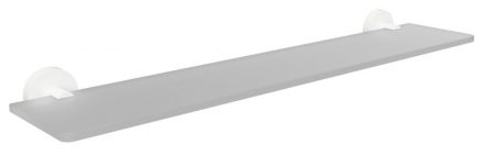 Bemeta White fali üvegpolc 600x55x130 mm, fehér 104102044 (XR609W)