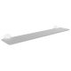 Bemeta White fali üvegpolc 600x55x130 mm, fehér 104102044 (XR609W)