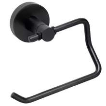 Bemeta Dark Wc-papír tartó, fekete kivitelben