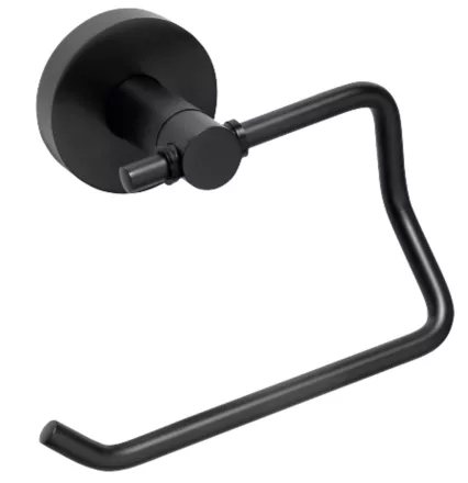 Bemeta Dark Wc-papír tartó, fekete kivitelben