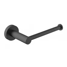 Sapho X-Round tartalék WC papírtartó, matt fekete XR723B