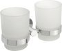 Bemeta Omega dupla pohártartó 160x95x90 mm, króm 104110022