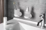 Bemeta White fali fogkefetartó pohár 70x95x105 mm, fehér 104110014 (XR903W)