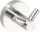 Sapho NEO Duplafogas, matt inox 104106035