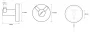Sapho NEO Duplafogas, matt inox 104106035