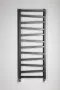 Sapho Zig fürdőszobai radiátor 500x1572 mm, struktúrált antracit ZG516A