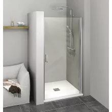   Polysan Zoom Line zuhanyajtó 100x190 cm transzparent üveg, króm ZL1210