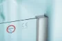 Polysan Zoom Line zuhanyajtó 90x190 cm transzparent üveg, króm ZL1390
