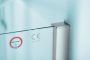 Polysan Zoom Line szögletes zuhanykabin 90x90 cm transzparent üveg, króm ZL5415