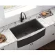 Sapho American félig beépíthető inox mosogatótálca 70x50 cm, gun metal ZN7050B