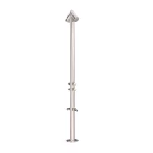   Tres kültéri dupla zuhanycsaptelep 230 cm, rozsdamentes acél 13499502