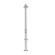 Tres kültéri dupla zuhanycsaptelep 230 cm, rozsdamentes acél 13499502
