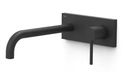Tres Study falsík alatti mosdócsaptelep 240 mm-es kifolyóval, matt fekete 26230032NM