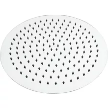   Valdoccia Rain kerek polírozott rozsdamentes acél fejzuhany 300x300, króm DESZCZ.OK.30