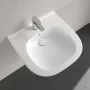 Villeroy & Boch ViCare fali kerámia mosdó 56x55 cm csaplyukkal és túlfolyóval, alpin fehér 41195501