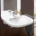 Villeroy & Boch ViCare fali kerámia mosdó 56x55 cm csaplyukkal és túlfolyóval, CeramicPlus felület, alpin fehér 411955R1