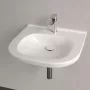 Villeroy & Boch ViCare fali kerámia mosdó 56x55 cm csaplyukkal, alpin fehér 41195601