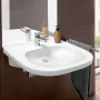 Villeroy & Boch ViCare fali kerámia mosdó 56x55 cm csaplyukkal, alpin fehér 41195601