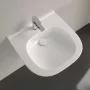Villeroy & Boch ViCare fali kerámia mosdó 56x55 cm csaplyukkal, alpin fehér 41195601