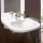 Villeroy & Boch ViCare fali kerámia mosdó 56x55 cm csaplyukkal, CeramicPlus felület, alpin fehér 411956R1