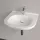 Villeroy & Boch ViCare antibakteriális mosdó 56x55 cm túlfolyó nélkül, CeramicPlus, alpin fehér 411956T2