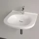 Villeroy & Boch ViCare antibakteriális mosdó 56x55 cm túlfolyó nélkül, CeramicPlus, alpin fehér 411956T2