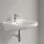 Villeroy & Boch ViCare fali kerámia mosdó 60x55 cm csaplyukkal és túlfolyóval, CeramicPlus felület, alpin fehér 411960R1