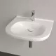 Villeroy & Boch ViCare antibakteriális mosdó 60x55 cm csaplyukkal, CeramicPlus, alpin fehér 411961T2